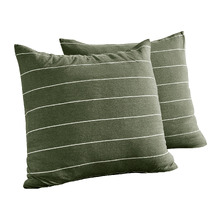 Ceres Reversible Cotton Jersey European Pillowcases (Set of 2)